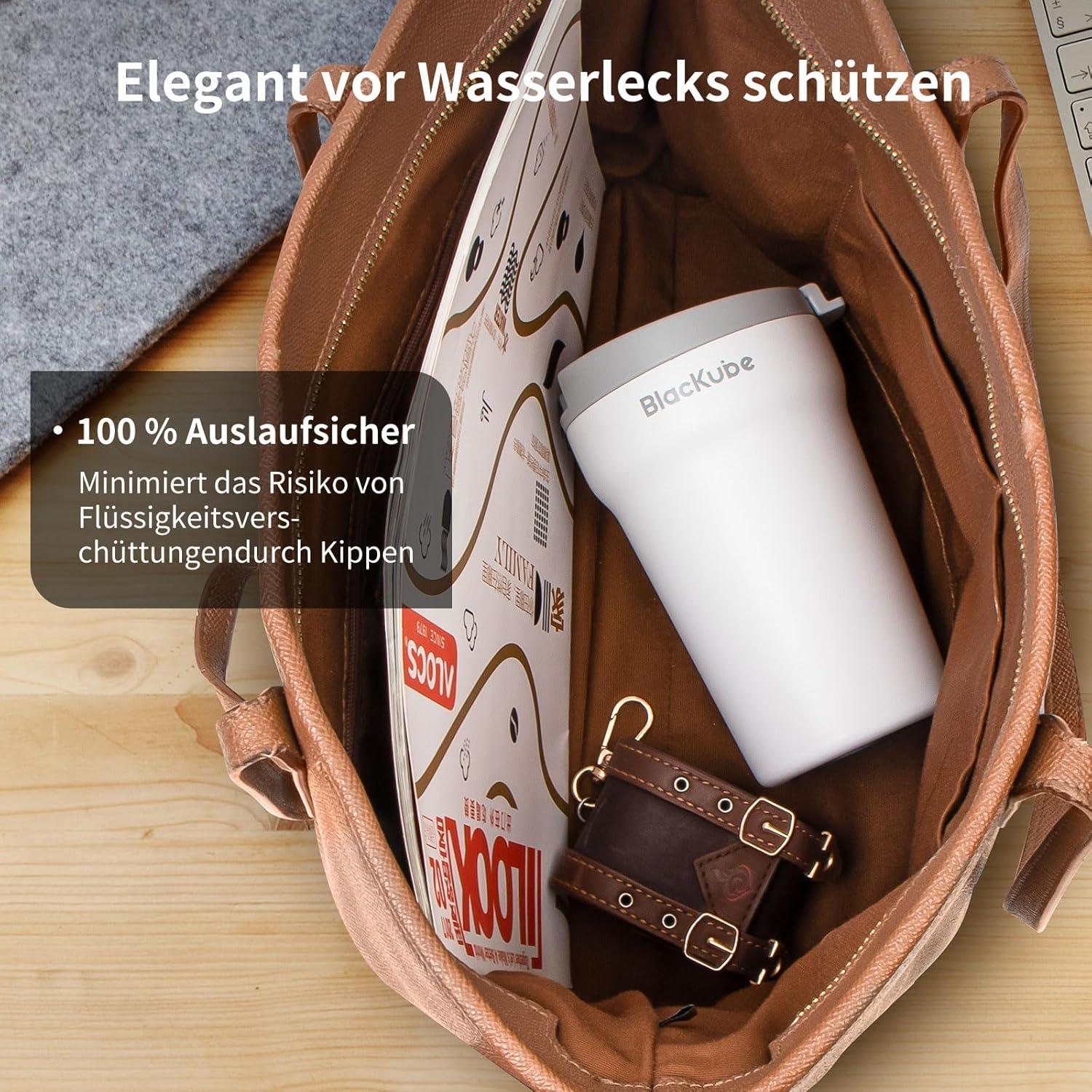 Blackube Thermo Kaffeebecher-to-go 380ml Edelstahl