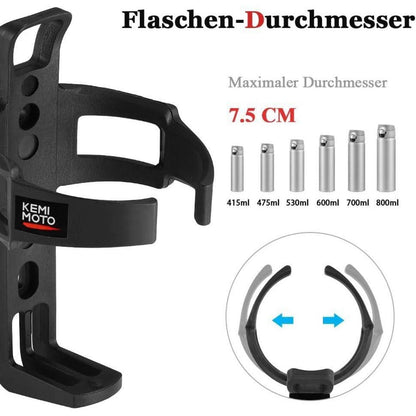 Fahrrad Flaschenhalter Universal Trinkflaschenhalter