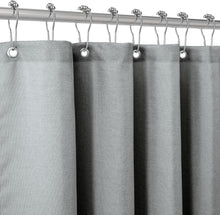 Duschvorhang Leinen Metall Duschvorhangringe Stoff Textil