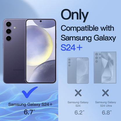 Sichtschutz Samsung Galaxy S24+ 5G 6,7 Zoll 2er Pack
