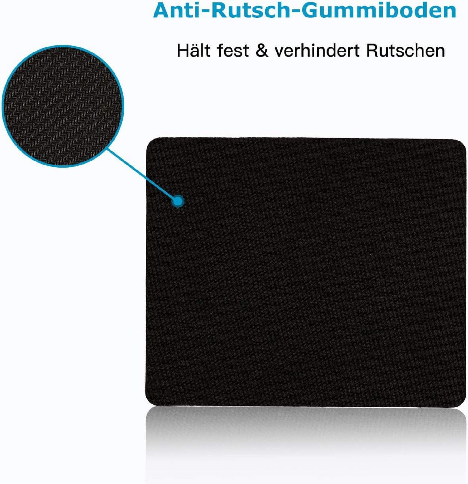 Kleines Blumen Vogel Mousepad 24 x 20 cm Anti-Rutsch Design 3 mm Stärke