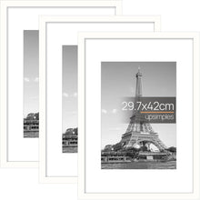 Bilderrahmen Set A3 Weiß Picture Frame 29,7x42 cm 3er Pack