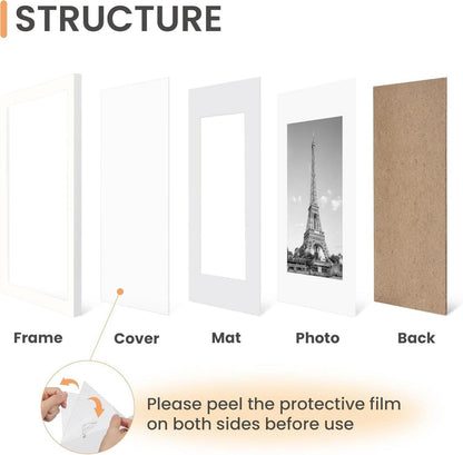 Bilderrahmen Set A3 Weiß Picture Frame 29,7x42 cm 3er Pack