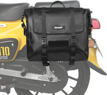 Motorrad Gepäckträgertasche Satteltasche 15L Wasserdicht Schwarz