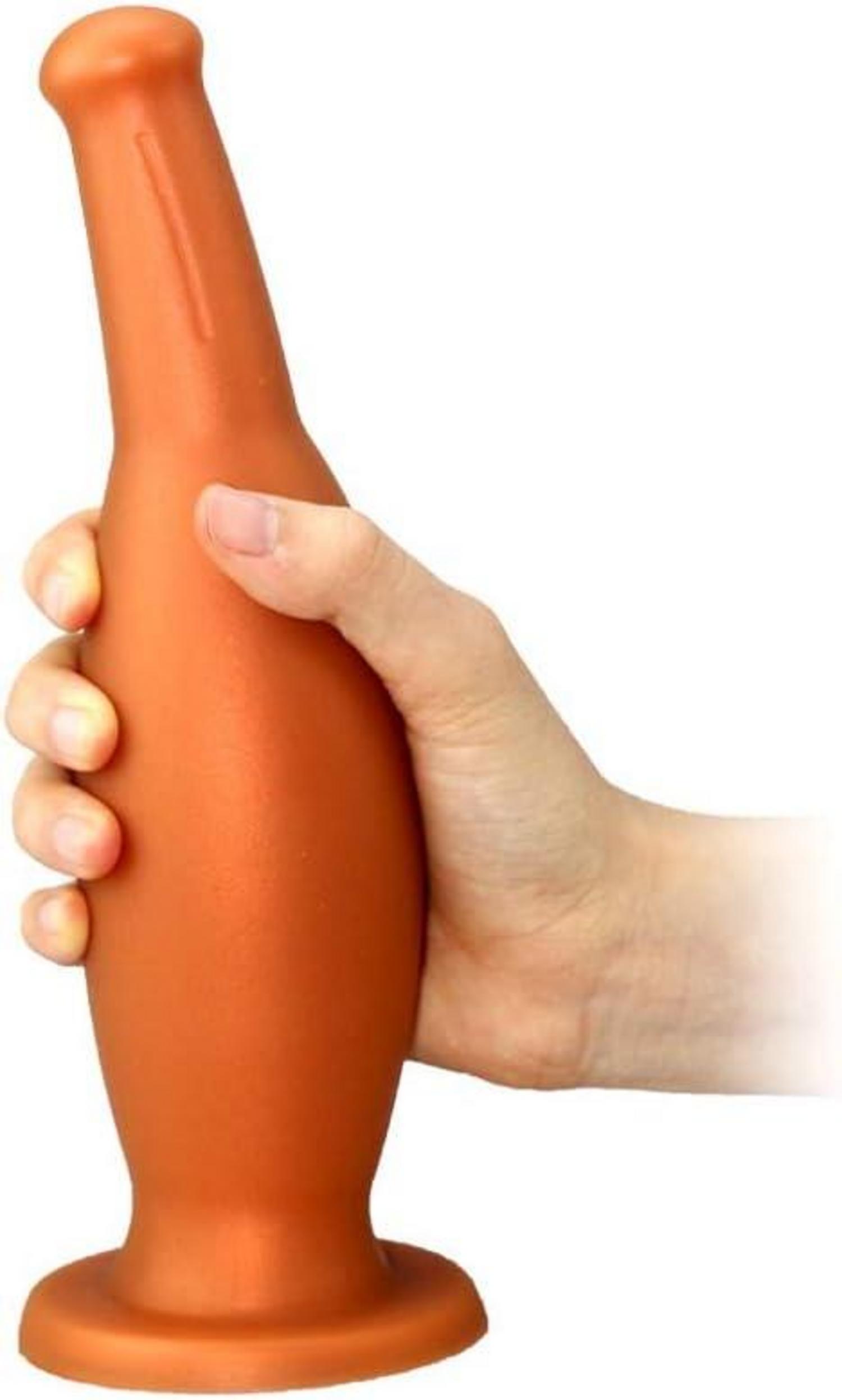 Anal Plug Silikon Butt Plug Bierflaschenform P-Punkt Stimulator Anus Dilatator