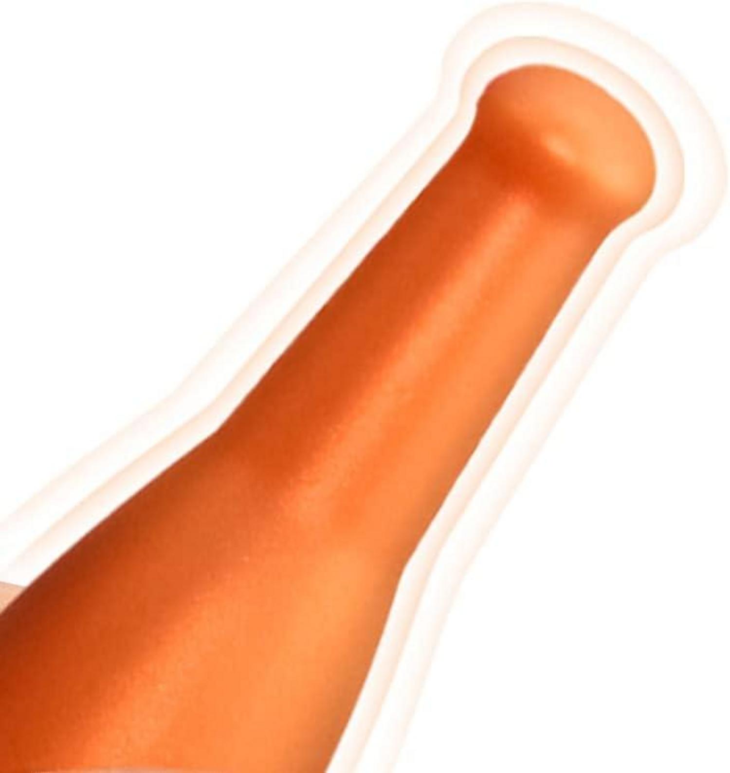 Silikon Butt Plug Ultra Weich Anal Sexspielzeug Bier-Form Stimulation