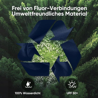 Pavillon 3x3m Wasserdicht Faltpavillon Stabil Winterfest Pop-Up UV 50+ Blau