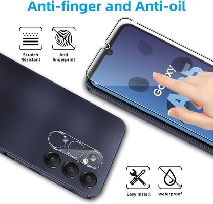Samsung Galaxy A25 5G Schutzfolie 2+2 Stück Panzerglas