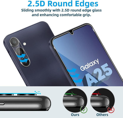Schutzfolie Panzerglas Samsung Galaxy A25 5G 9H Displayschutzfolie