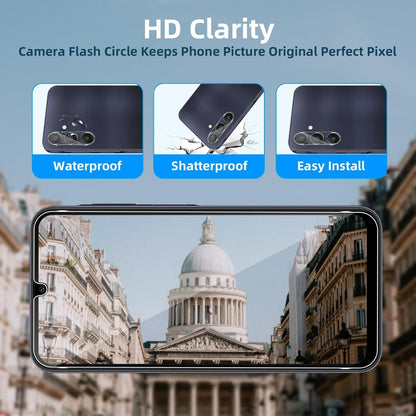 Schutzfolie + Kameraschutz Samsung Galaxy A25 5G Panzerglas Display