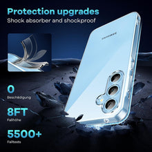 Transparente Samsung Galaxy A35 5G Hülle mit 2 Stück