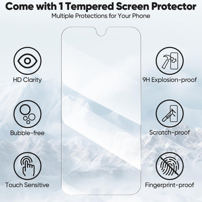 Handyhülle Samsung Galaxy A15 4G 5G Cover Wallet Schutzhülle Braun