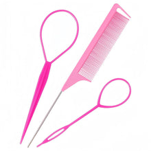 3er Set Frisurenhilfe Haar Twister Haarflechtwerkzeug DIY Frisuren