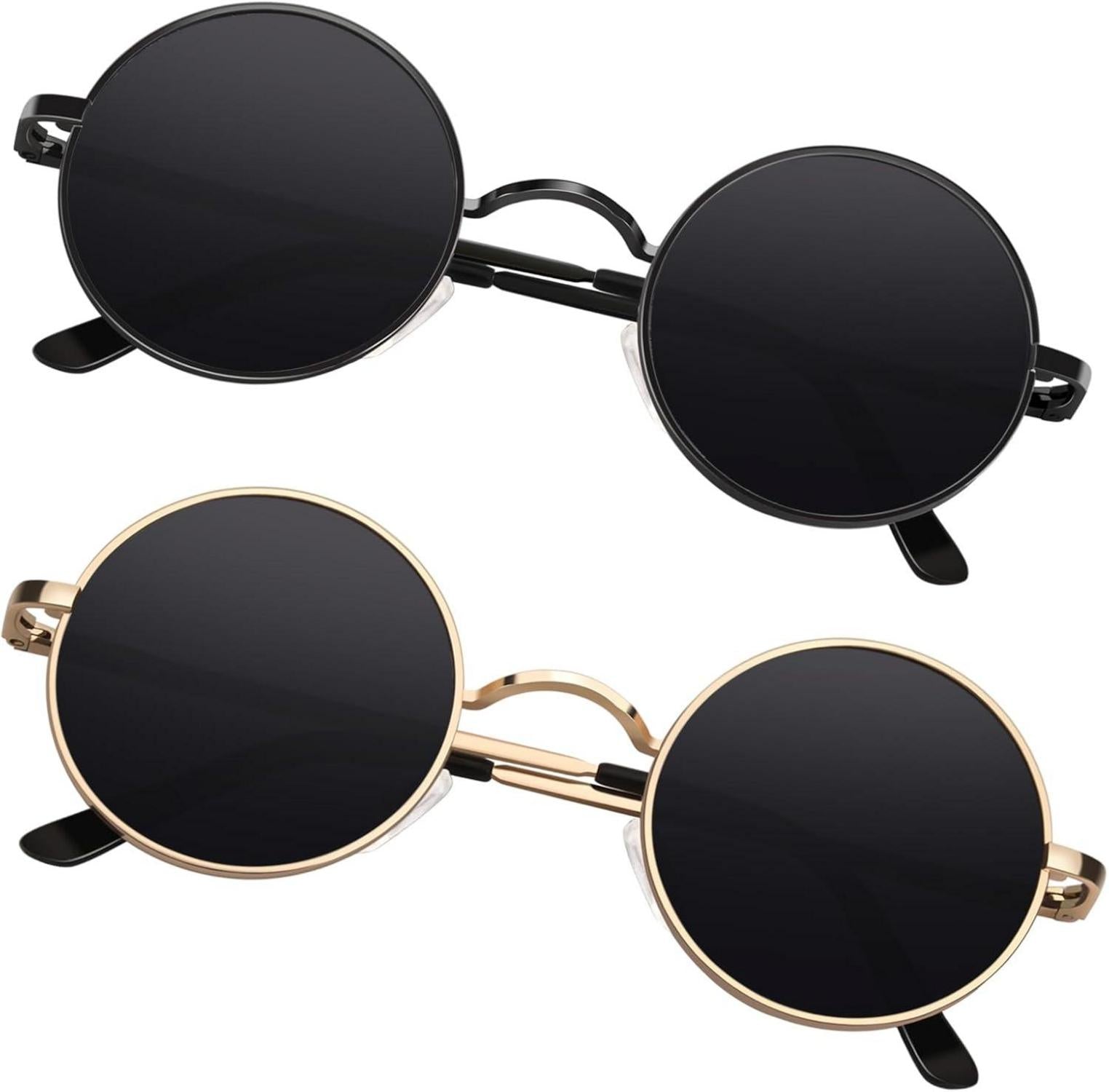 Polarisierte Retro-Sonnenbrille UV-Schutz 100% Cat 3 CE