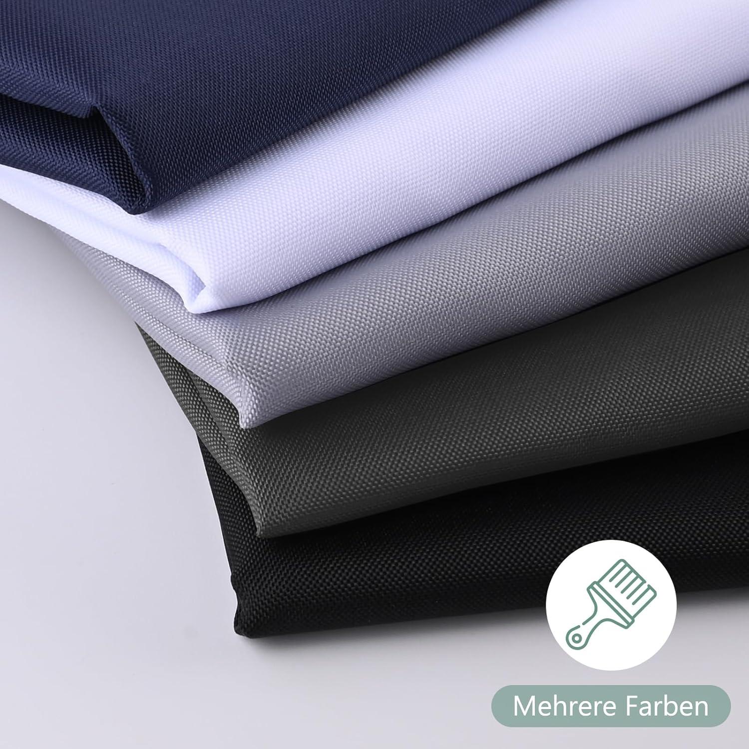 REDKEY Duschvorhang 180x220cm Wasserdicht Badvorhang Antibakteriell PVC Textil