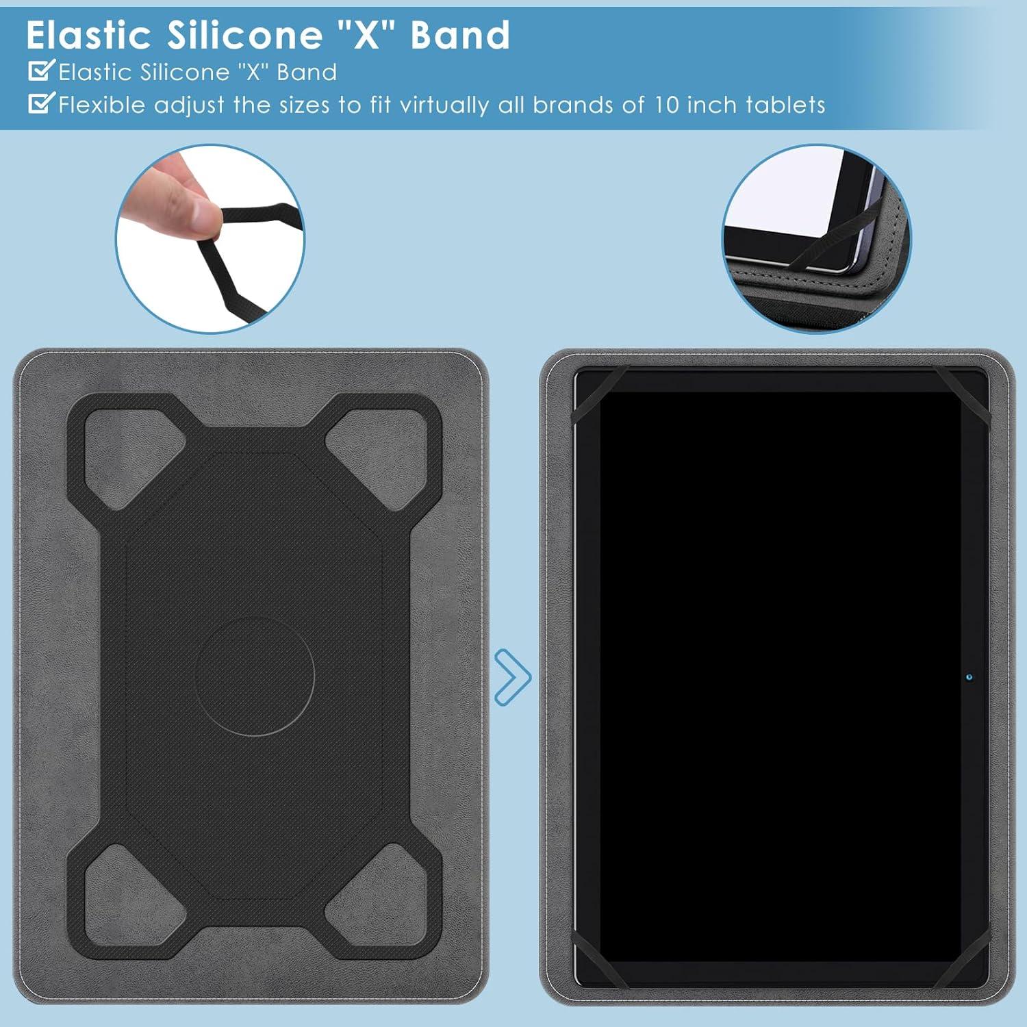 KATUMO Universal Hülle für 10-10,1 Zoll Tablet Cover Case