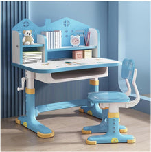 Kinder Schreibtisch Stuhl Set höhenverstellbar Schublade【Goldenes