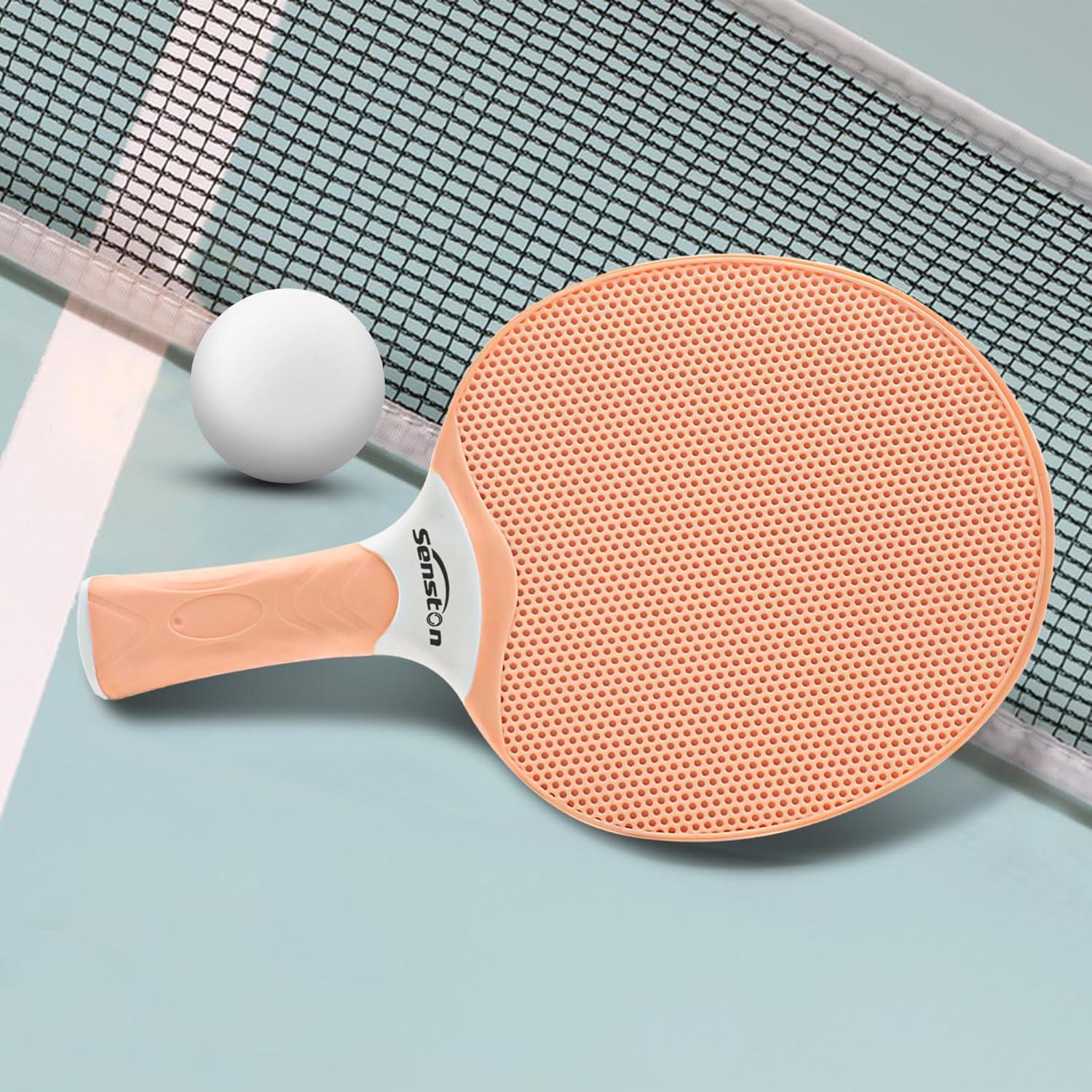 Professionelle Tischtennisschläger Set mit 3 Bällen und Tasche
