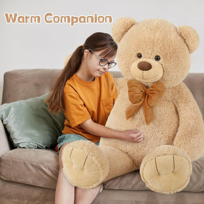 Riesiger 120cm Teddybär - XXL Kuscheltier für Valentinstag & Geburtstag