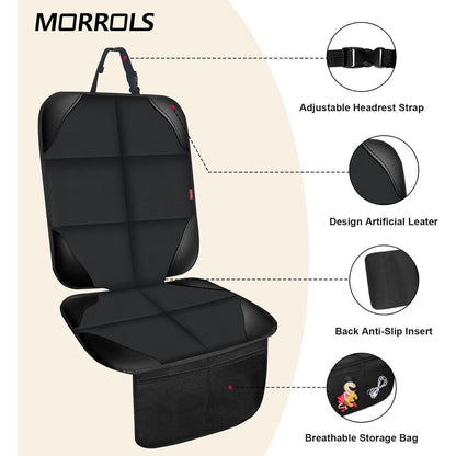 Autositzschoner 2er Pack wasserdicht mit Netztaschen SUV