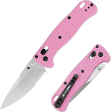Taschenmesser Klappmesser Outdoor Survival Messer AUS-8 Edelstahl Rosa