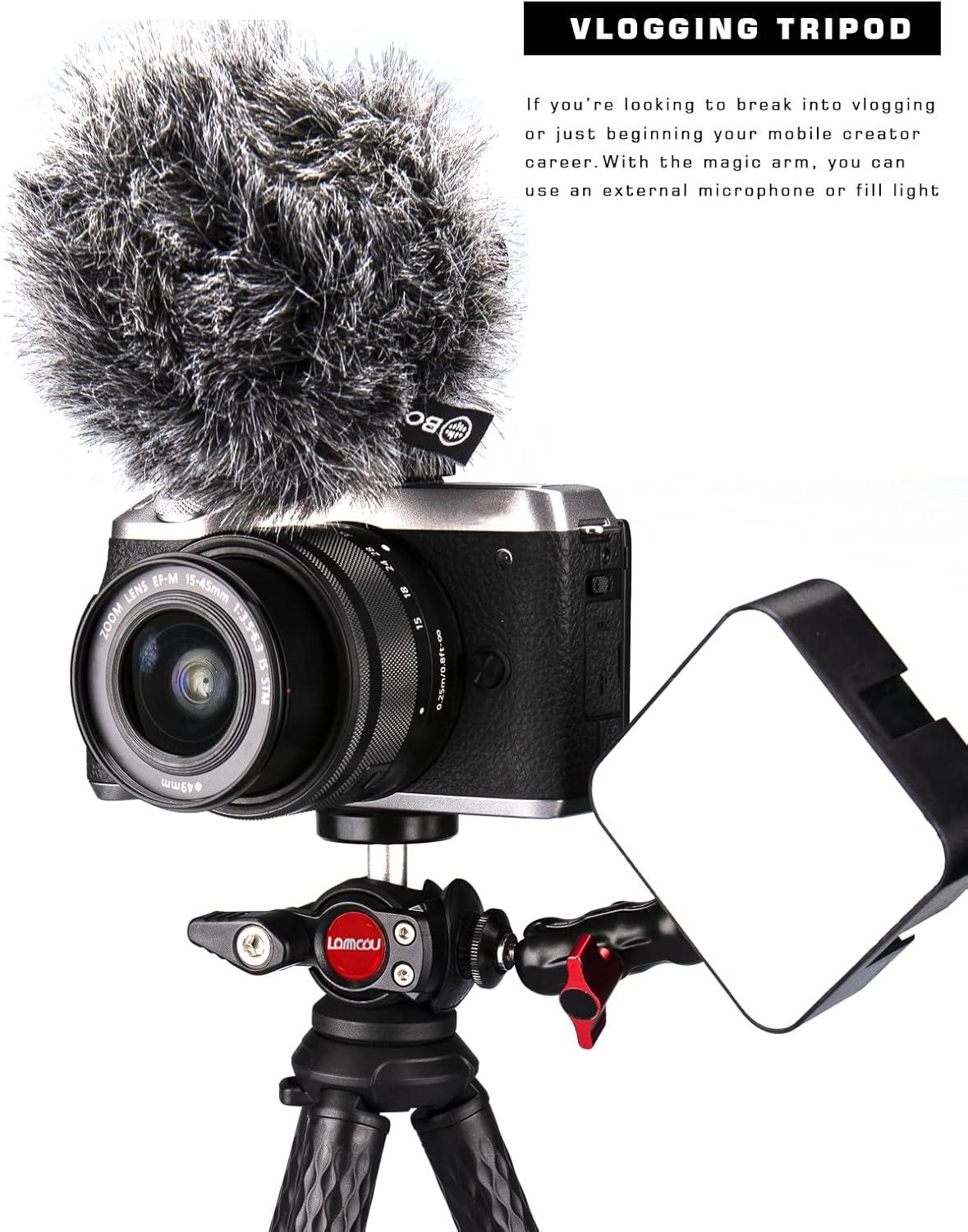 Flexibles Handy Stativ mit XL Halterung & Actioncam Adapter