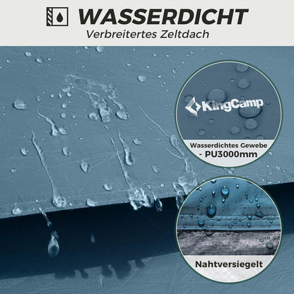 Ultraleichtes Camping Zelt für 2 Personen - Wasserdicht und kompakt