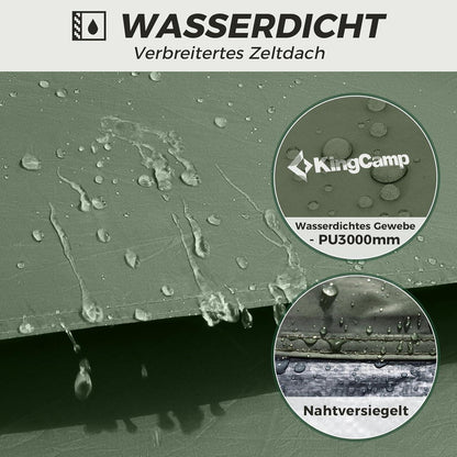 Ultraleichtes 2 Personen Camping Zelt Wasserdichtes Trekkingzelt