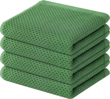 Geschirrtücher 100% Baumwolle 4er Set Weich Saugfähig 32 x 72 cm