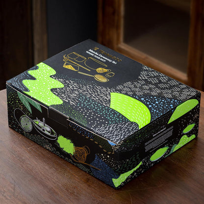 Matcha Schneebesen Set Bambus Schale Tee Zeremonie Zubehör 9 Stück