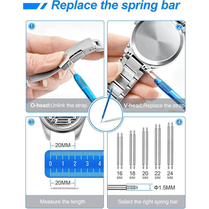 Uhrmacher Schraubendreher Uhr Batteriewechsel Uhrenöffner