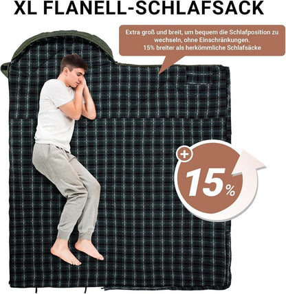 Winterschlafsack Outdoor 3-4 Jahreszeiten Leicht Tragbar