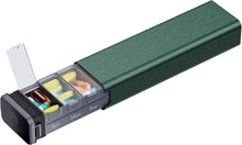 Tablettenbox 7 Tage Aluminium Pillendose Vitamine Blau