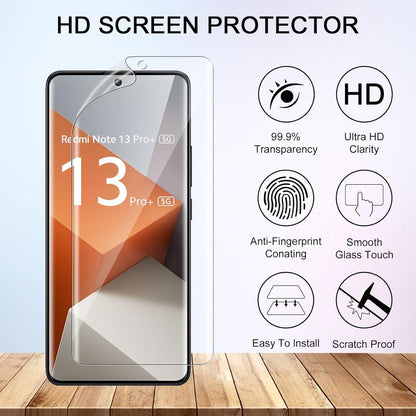 Displayschutzfolie Set, Xiaomi Redmi Note 13 Pro Plus 5G