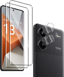 Panzerglas für Xiaomi Redmi Note 13 Pro Plus SchutzfolieSetTitle