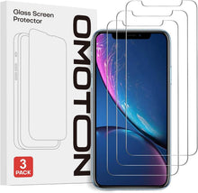 Panzer Schutz Glas für iPhone 11/XR, 3 Stück Transparent