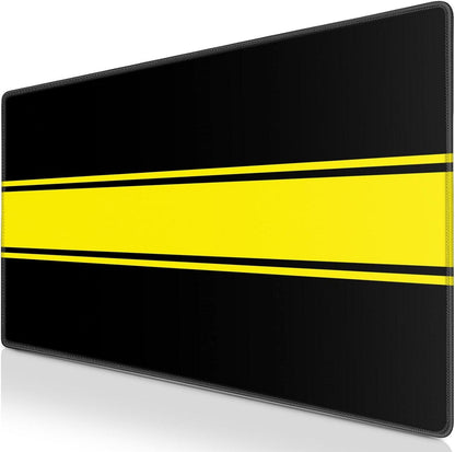 Gaming Mauspad XXL 900x400mm Wasserdicht Anti-Rutsch Schwarz-Gelb