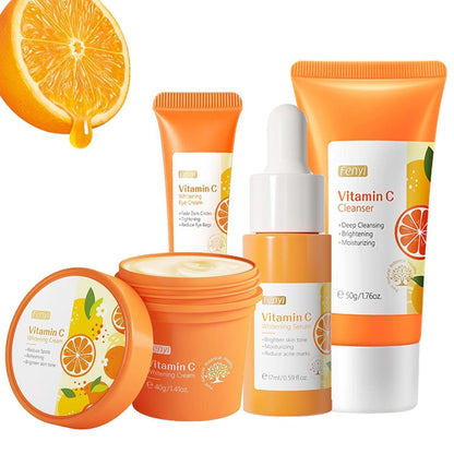 Vitamin C Hautpflege Set Anti-Aging 4tlg