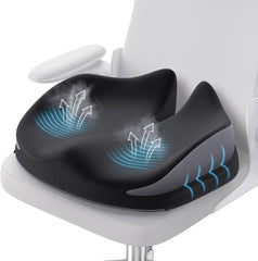 Memory Foam Orthopädisches Sitzkissen zur Steißbeinlinderung, Schwarz