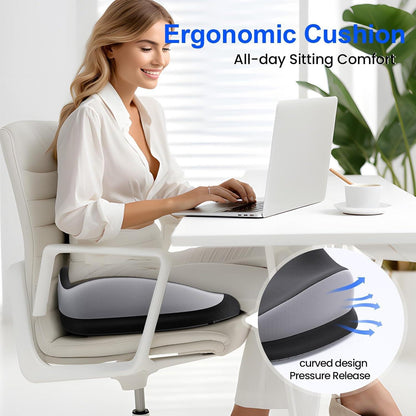 Memory Foam Orthopädisches Sitzkissen für Büro Rollstuhl Auto