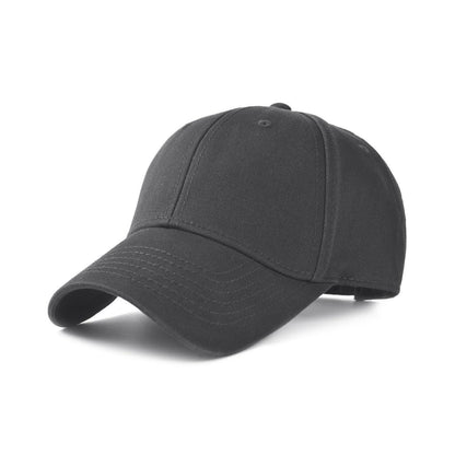 Baumwoll Basecap Unisex – Verstellbare Baseballkappe Grau