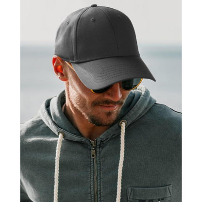 Baumwoll Basecap Unisex – Verstellbare Baseballkappe Grau
