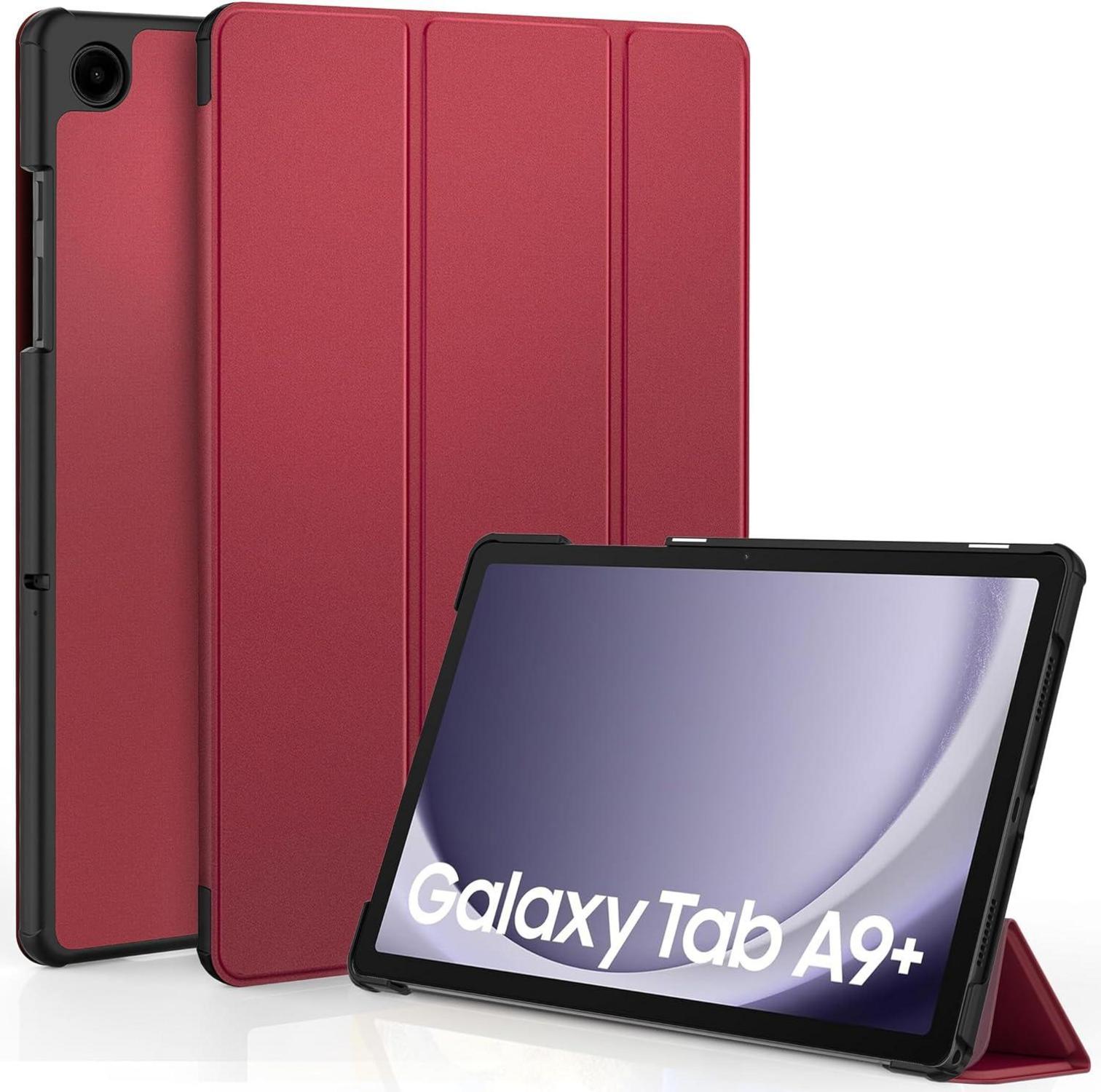 Schutzhülle für Samsung Galaxy Tab A9+/ A9 Plus 11 Zoll 2023 - Rotwein