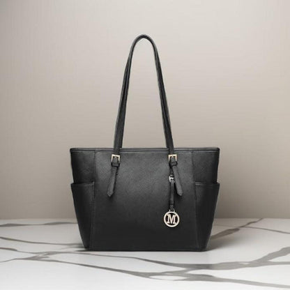 Miss Lulu Damen Handtasche Groß Schultertasche PU Leder