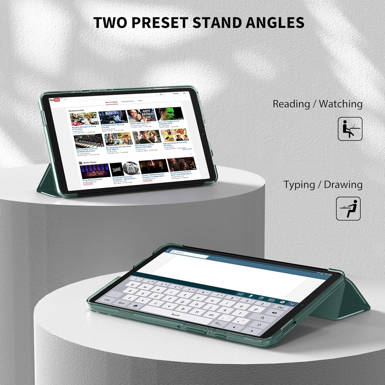 Hülle für Samsung Galaxy Tab A9 8.7 Zoll 2023 Standfunktion PU Leder