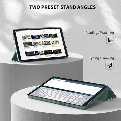 Hülle für Samsung Galaxy Tab A9 8.7 Zoll 2023 Standfunktion PU Leder