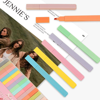 Pastell Textmarker Set 20PCS Highlighter Pen Stifte Bibel Marker für