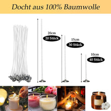 Kerzen Selber Machen Set mit Kerzendochten Ätherischen Ölen