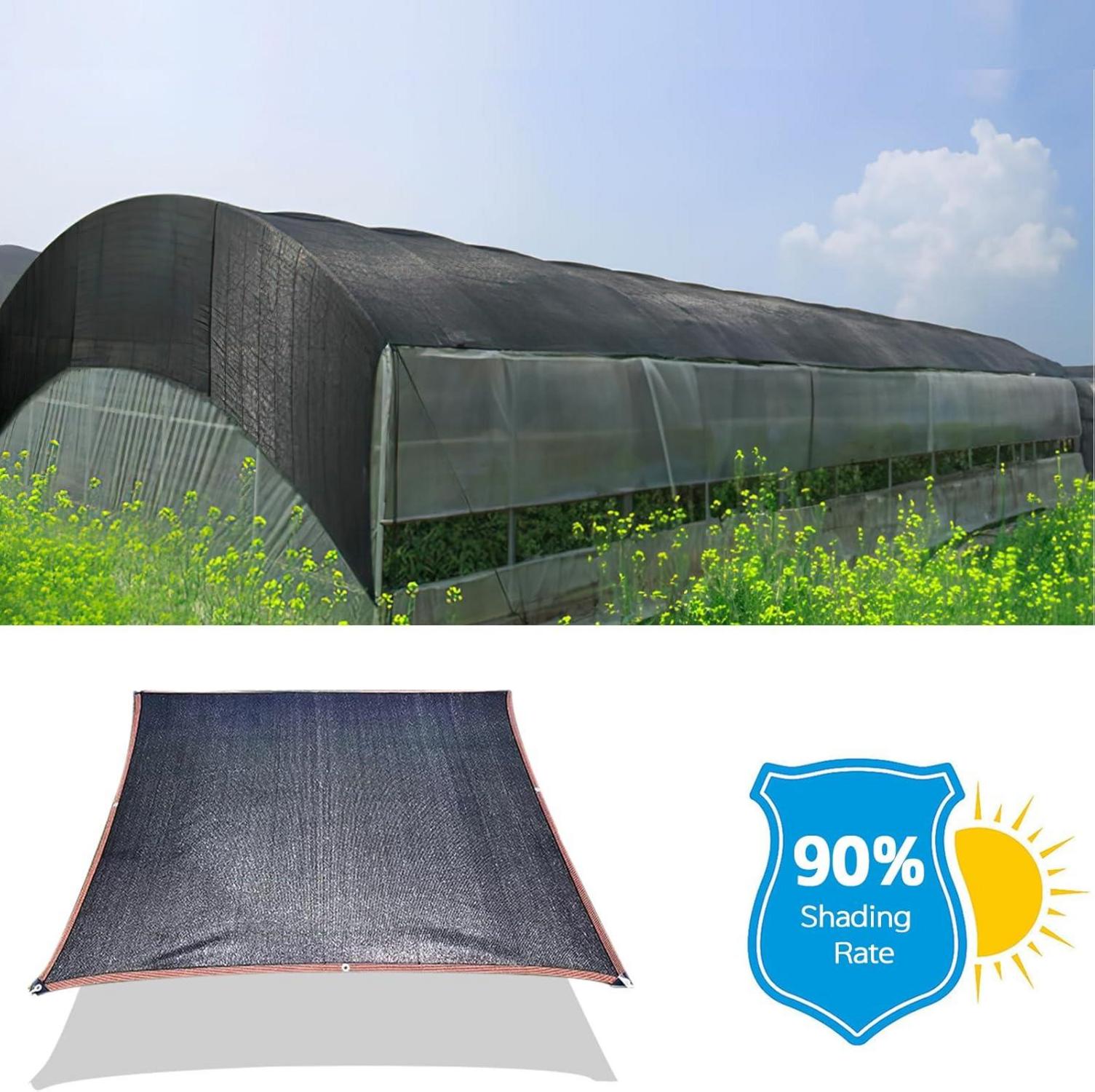 Schattierungsnetz 2x3m Atmungsaktiv UV-beständig inkl. Ösen