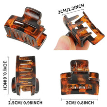 12er Pack Mini-Haarklammern für Frauen und Mädchen